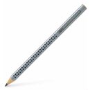 Bleistift Jumbo Grip grau Faber Castell Mine...