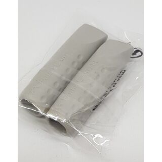 Faber-Castell 2 Radierer grau Grip 2001 Eraser Cap Radierer für Bleistift