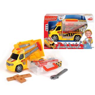 203726004 Dickie Toys Construction Werkzeugkoffer Handyman Push & Play 33cm