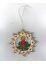 050 Baumbehang Stern Kerze Weihnachtskranz Christbaum Schmuck Holz gelasert