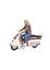 06544 Schuco 1:10 Heinkel Roller Tourist 103 A2 mit Fahrerfigur Motorrad
