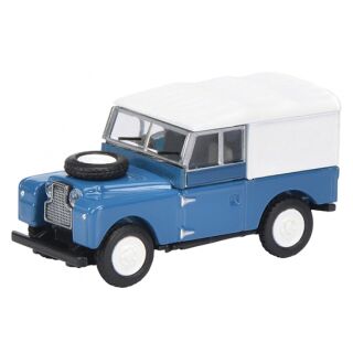 26275 Schuco 1:87 Land Rover 88 blau geschlossen