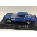 900016 Norev 1:43 Chevrolet Camaro Z28 1980 Blue met. with blue Stripping