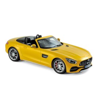 183451 Norev 1:18 Mercedes-AMG GT C Roadster 2017 - Yellow metallic