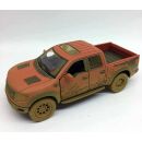 73385 Kinsmart 1:46 Ford F-150 SVT Raptor Super Crew PickUpTruck Rückziehmotor