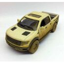 73385 Kinsmart 1:46 Ford F-150 SVT Raptor Super Crew PickUpTruck Rückziehmotor