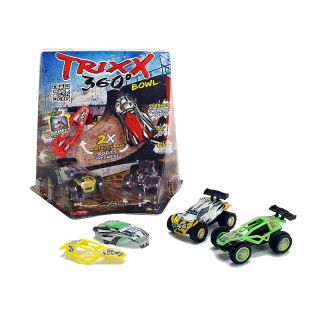 203754000 Dickie Toys TRXX04 Trixx 360 Corner Ramp Street Car Stunt Auto Rampe
