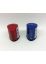183710 Faber Castell Einfachspitzdose Mini Grip 2001 blau rot Anspitzer Spitzer