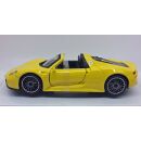 15621076Y Bburago 1:24 Porsche 918 Spyder gelb