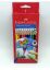 116544  Faber Castell 24 Buntstifte Dreikant Malstifte Colour Pencils Triangular