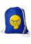 Turnbeutel Rucksack mit Spruch Emoticon Ich sehe dich Tasche Gym Bag royal