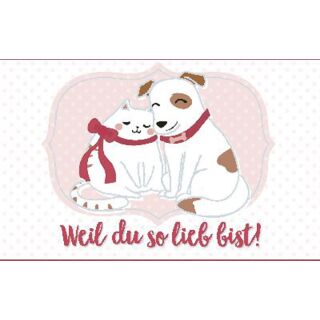 Geburtstagteelicht Geburtstag Geburtstagkarte Kerze Weil du so lieb bist