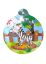 Mini Ballon automatischer Aufblaseffekt 8cm mit Schnur