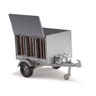 59955 Busch 1:87 Hundeanhänger mit Hund Anhänger H0
