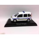 511324 Norev 1:43 Renault Kangoo 2013 Police Municipale Yellow & Blue Stripping