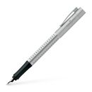 140900 Faber Castell Füller Grip 2011 Füllhalter silber medium Fountain pen