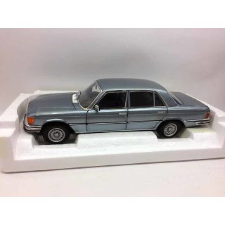 183457 Norev 1:18 Mercedes Benz 450 SEL 6.9 1976 bluegrey metallic