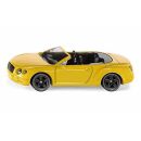 1507 Siku Bentley Continental GT V8 Convertible gelb