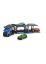 Dickie Car Carrier Autotransporter blau inkl. 3 PKW