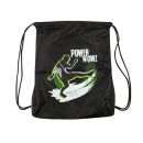 Power Now Sportbeutel Turnbeutel Rucksack Tasche Gym Bag schwarz Fussball