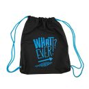 What Ever Sportbeutel  mit Spruch Turnbeutel Rucksack...