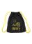 What Ever Sportbeutel  mit Spruch Turnbeutel Rucksack Tasche Gym Bag schwarz