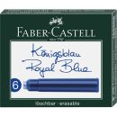 185506 Faber Castell Tintenpatronen Königsblau 6 stk...