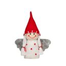 946447 Trendhaus Hello Winter Glücksengel 7 cm Wichtel Zwerge Weihnachten