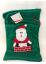 46258 Nikolaussack Weihnachtsmann Stoffbeutel Jutesack Geschenksack 28x18cm grün