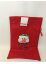46258Sn Nikolaussack Schneemann Snowman Weihnachten Weihnachtsmann Stoffbeutel Jutesack Geschenksack 28x18 cm