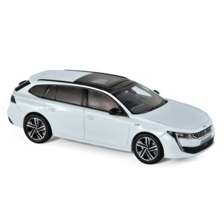 475826 Norev 1:43 Peugeot 508 SW GT 2018 Pearl White