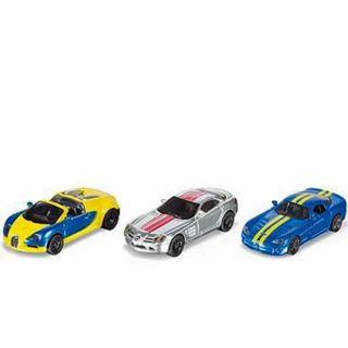 6323 Siku Geschenkset Bugatti Veyron, Mercedes-Benz McLaren SLS und Dodge Viper