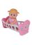 105143325 Simba Bouncin Babies Little Bonny mit Wiege Puppe Spielzeug