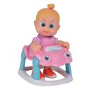 105143327 Simba Bouncin Babies Little Bonny mit Baby Walker Puppe Spielzeug