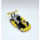 42725 Turbo Co Kart Rennauto Spielzeug Auto Rückziehmotor metall 13cm