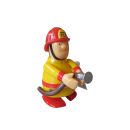 72876 Aufzieh Feuerwehrmann Figur Feuerwehr 6,5cm