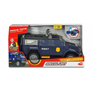 203308374 Dickie Toys Special Unit  SWAT Polizei Auto Licht und Sound