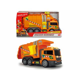 203308383 Dickie Toys Garbage Collector Müllauto Auto Licht und Sound