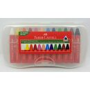 120011 Faber Castell Wachsmalkreide Jumbo 12 Stifte Wachs...