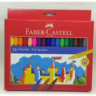 554236 Faber Castell Filzstifte Stifte 36 Stück Fasermaler
