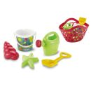 7600000650 Ecoiffier Strandtasche mit Eimergarnitur Eimer...