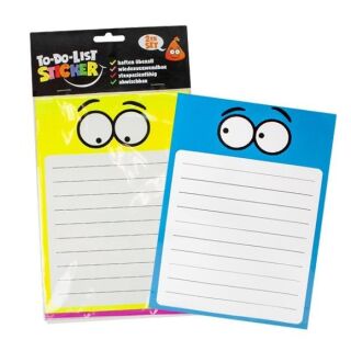 948427 Trendhaus BUDDYS To-Do-List-Sticker 2er Set Termine Notitzen Schule A5