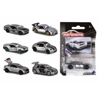 212054018 Majorette Limited Edition 5 Silber Look Porsche Chevrolet VW Dodge Honda
