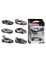 212054018 Majorette Limited Edition 5 Silber Look Porsche Chevrolet VW Dodge Honda