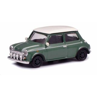 26392 Schuco 1:87 Mini Cooper grün/weiß