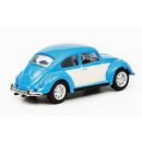 26402 Schuco 1:87 VW Käfer blau weiß