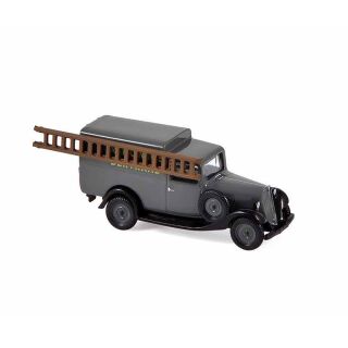 159927 Norev 1:87 Citroen U11 Truck 1935 grau Ramoneur