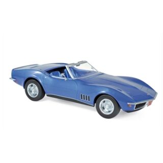 189035 Norev 1:18 Chevrolet Corvette Convertible 1969  Blue metallic