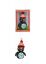 948854 Trendhaus Wonderland Mini-Glücksbringer Wichtel mit Aufhänger