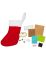949387 Trendhaus Wonderland Weihnachts-Socke Nikolaus Stiefel Bastelset 23cm